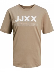t-shirt jjxx jxanna big logo big 12218837 μπεζ