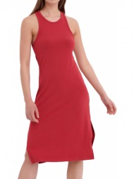 φορεμα funky buddha midi fbl005-101-13 earth red