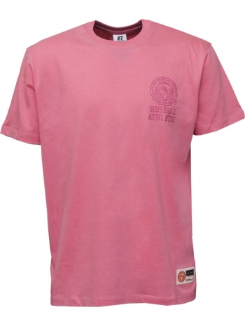 μπλουζα russell athletic greece smu small tonal logo tee ροζ