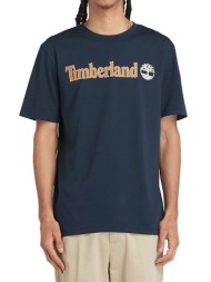 t-shirt timberland kennebec river logo tb0a5upq σκουρο μπλε