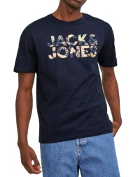 t-shirt jack - jones jjejeff corp logo 12250683 σκουρο μπλε