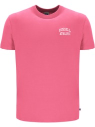 μπλουζα russell athletic iconic s/s crewneck tee ροζ