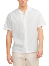 πουκαμισο jack - jones jjesummer resort linen 12248382 λευκο