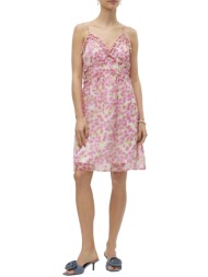 φορεμα vero moda vmsmilla 10307976 floral λευκο/ροζ