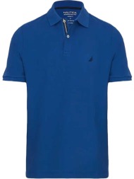 t-shirt polo nautica k17000 4mm μπλε ρουα