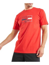 t-shirt nautica alves n1m01613 835 κοκκινο