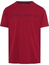 t-shirt funky buddha fbm009-010-04 μπορντω