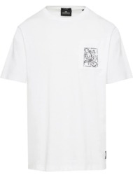 t-shirt funky buddha fbm009-066-04 λευκο