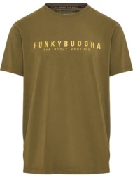 t-shirt funky buddha fbm009-010-04 χακι