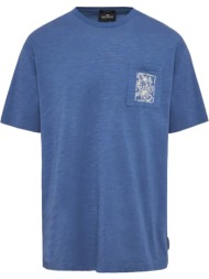 t-shirt funky buddha fbm009-066-04 μπλε