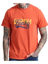 t-shirt funky buddha fbm009-040-04 πορτοκαλι