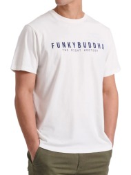 t-shirt funky buddha fbm009-010-04 λευκο