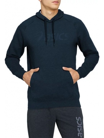 φουτερ asics big logo hoodie μπλε σκουρο σε προσφορά