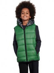 αμανικο μπουφαν bodytalk reversible jacket πρασινο