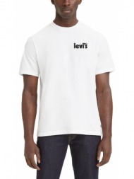 poster logo relaxed fit t-shirt men levi`s