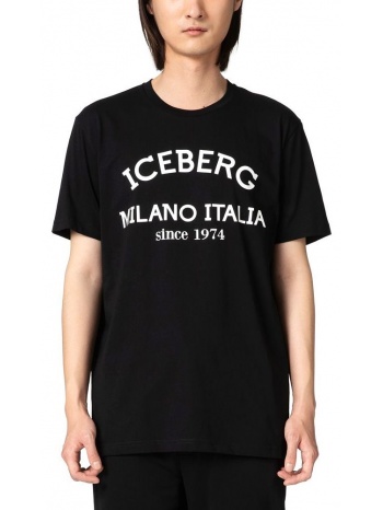 institutional logo t-shirt men iceberg σε προσφορά