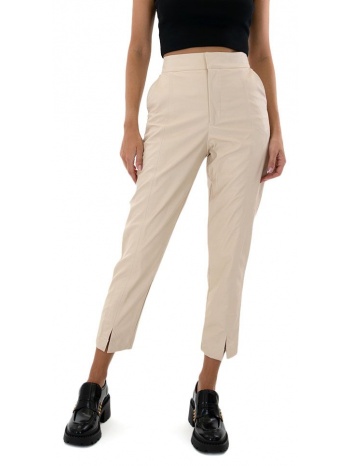 faux leather high waist slouchy fit pants women my t σε προσφορά