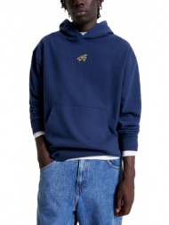 tommy jeans signature relaxed fit hoodie men