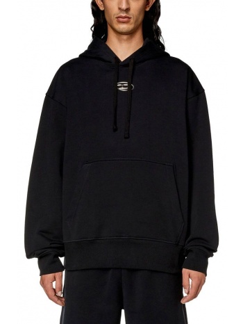 s-macs metallic logo hoodie men diesel σε προσφορά