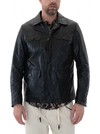 mmto eco leather jacket men bl.11 block eleven σε προσφορά