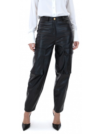 odina faux leather high waist cargo pants women dolce σε προσφορά