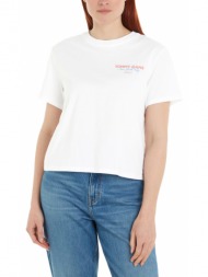 tommy jeans essential logo 2 boxy fit t-shirt women