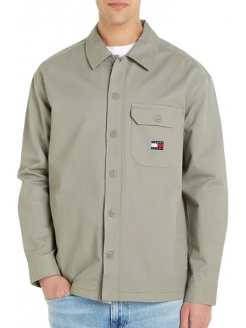 tommy jeans essential solid shirt men