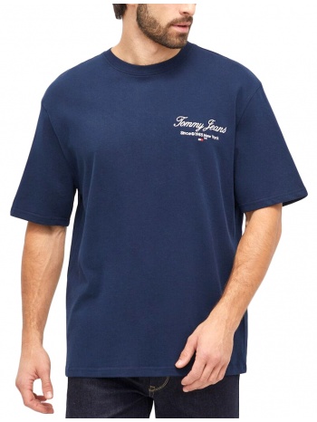 tommy jeans serif luxe oversized fit t-shirt men σε προσφορά