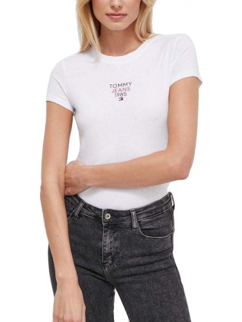 tommy jeans essential logo 1 slim fit t-shirt women σε προσφορά