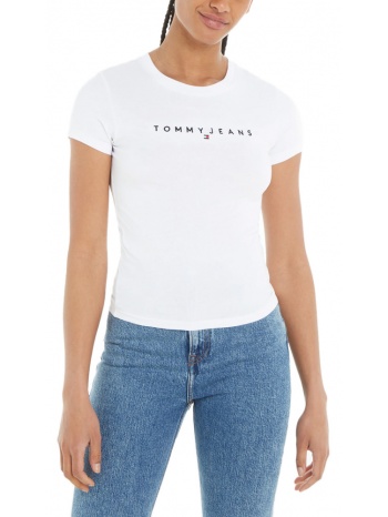 tommy jeans linear slim fit t-shirt women
