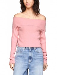 tommy jeans rib off shoulder sweater women