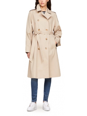 cotton classic trench coat women tommy hilfiger σε προσφορά