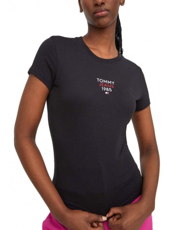 tommy jeans essential logo 1 slim fit t-shirt women σε προσφορά