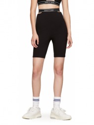 tommy jeans logo taping cycle shorts women