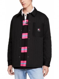 tommy jeans quilted overshirt men