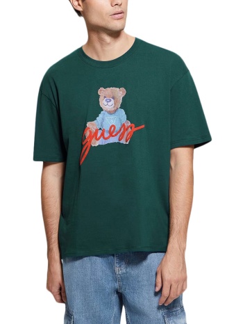 bear regular fit t-shirt men guess σε προσφορά