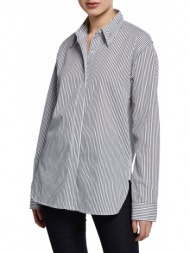 oversized poplin shirt w cutout yoke kkc.9s0.041.001 πουκαμισο γ
