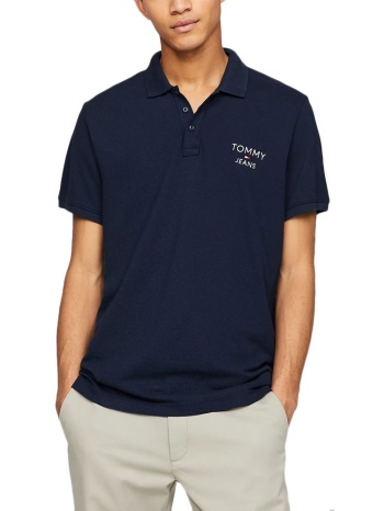 tommy jeans corp slim fit polo t-shirt men