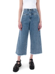 ester high waist wide leg crop jeans women sac & co