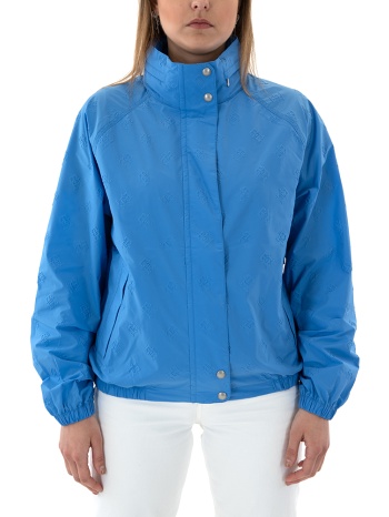 nylon oversized fit waterproof short jacket women tommy σε προσφορά
