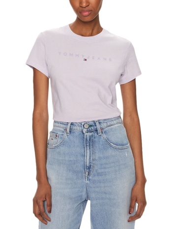tommy jeans tonal linear slim fit t-shirt women σε προσφορά