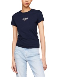 tommy jeans essential logo slim fit t-shirt women