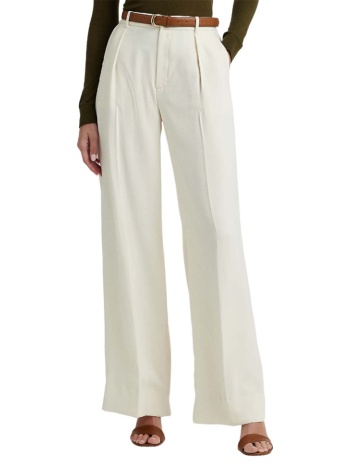 triple georgette straight fit pants women lauren ralph σε προσφορά