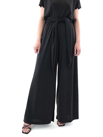 rib belted high waist straight fit pants women my t