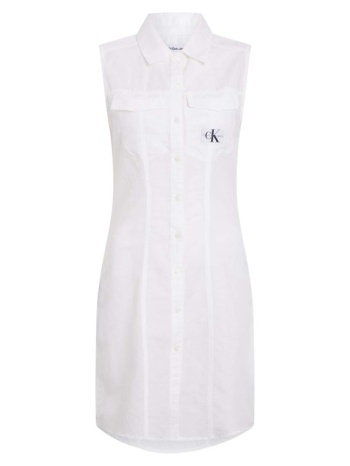 sleeveless mini shirt dress women calvin klein σε προσφορά