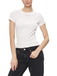 tommy jeans rib essential slim fit t-shirt women