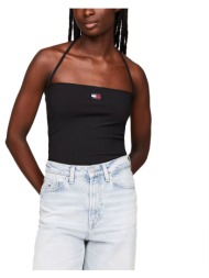tommy jeans rib badge strap top women