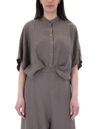diaplo wide sleeves crop comfort fit shirt women namaste