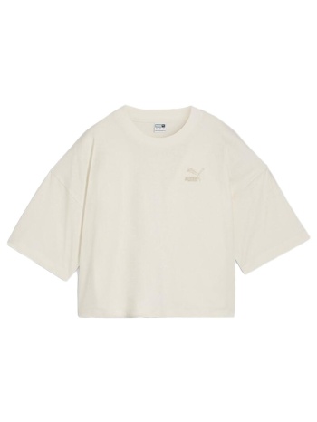 better classics logo oversize fit t-shirt women puma σε προσφορά