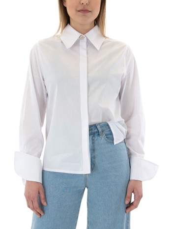 belted longsleeve shirt women c.manolo